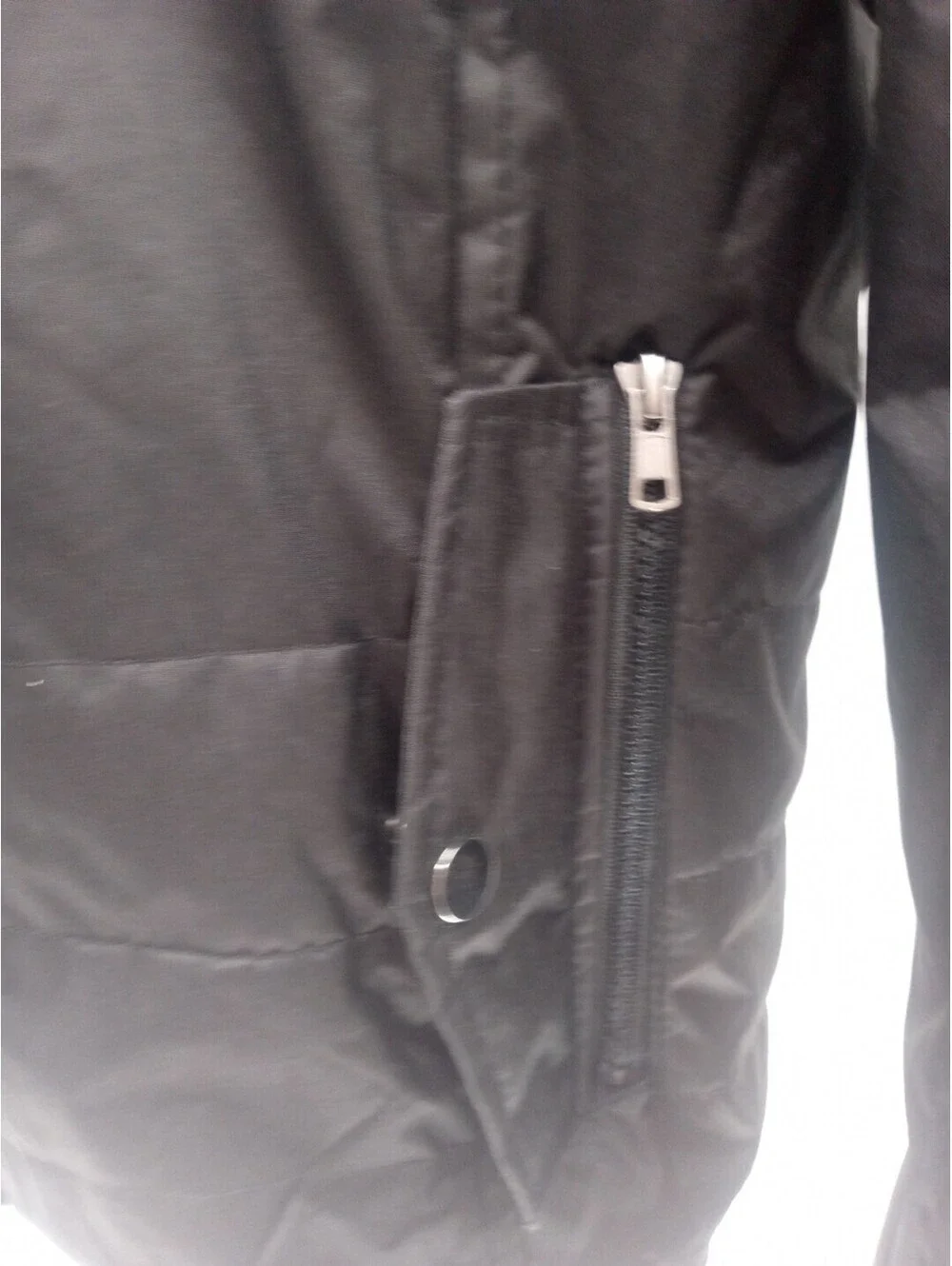 The North Face Bomber Jacket Mens XL Black Insulated Sherpa Full Zip Outdoor